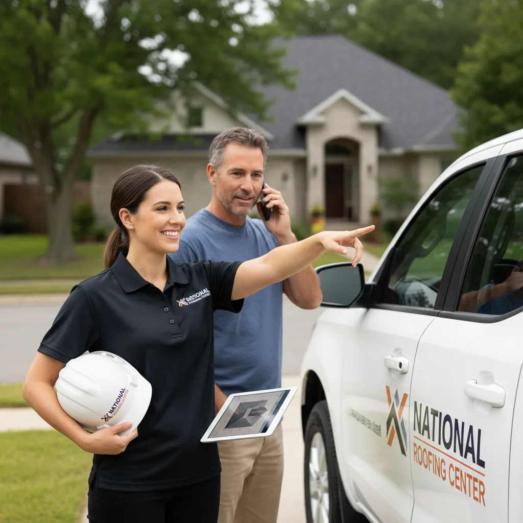 National Roofing Center customer support in Kaufman
